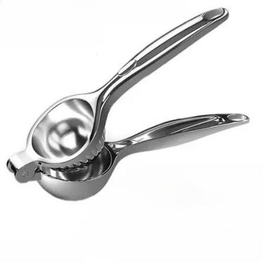 Imagem de Espremedor de Limão Manual Espremedor 20cm Aço Inoxidável Limão Metal Multiuso Universal