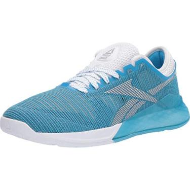 Imagem de Reebok Nano 9, Branco/ciano/prata, 34
