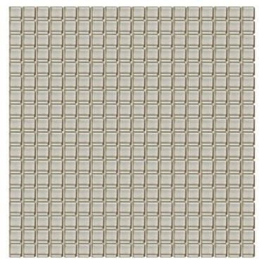 Imagem de Pastilha de Vidro Strass Beige 1,5X1,5 Placa 30X30cm - 1013067008 - PO