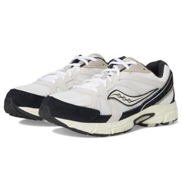 Imagem de Saucony Tênis unissex adulto Ride Millennium, Branco/preto, 11.5 Women/10 Men