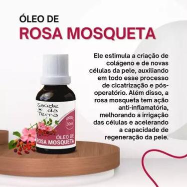 Imagem de Óleo Vegetal Rosa Mosqueta-30ml - Saude da terra