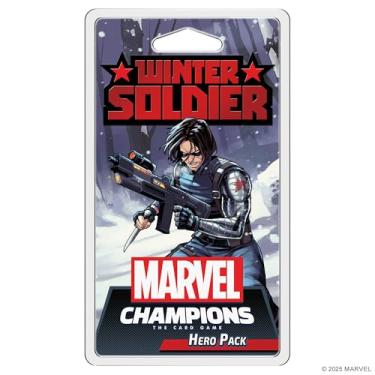 Imagem de Asmodee Marvel Champions The Card Game Winter Soldier Hero Pack - Jogo de estratégia cooperativa para crianças e adultos, maiores de 14 a 1 a 4 jogadores, 45 a 90 minutos de diversão