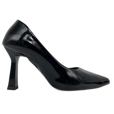 Imagem de Sapato Feminino Scarpin Salto Alto 8cm Taça Confort 170 (Preto, BR, Adulto, Numérico, 34)