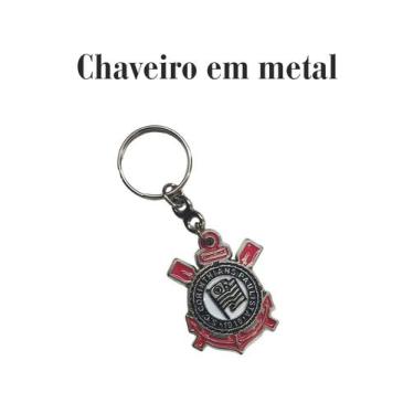 Imagem de 01 Chaveiro Luxo em metal Time Corintians Palmeiras São Paulo dia dos 