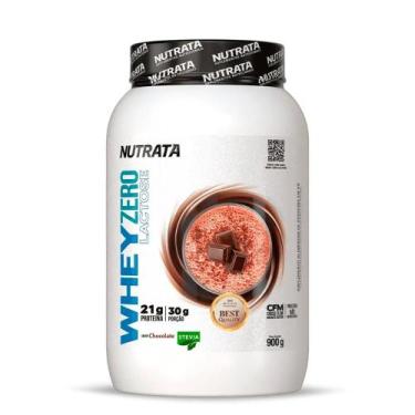 Imagem de Whey Zero Lactose Pote 900g - Nutrata, Chocolate