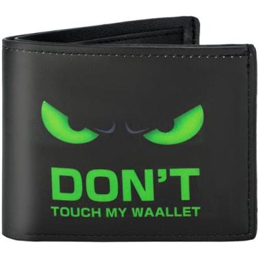 Imagem de Carteira infantil para meninos, Donn't Touch-2, 4.72 x 3.8 x 0.4 inches, Portátil