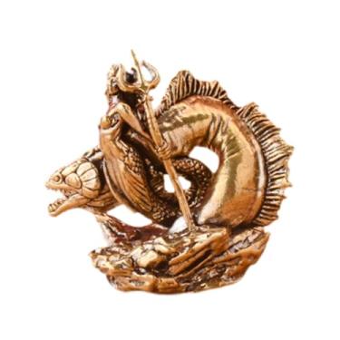 Imagem de Generic Estátua Grega de Medusa, Ornamento, Escultura Leve, Presente de Inauguração de Casa, Latão