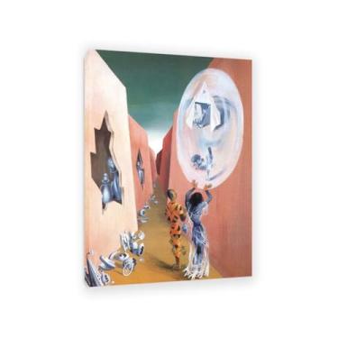 Imagem de Remedios Varo impressões em tela arte de parede cigana e arlequim pinturas famosas em tela pôsteres de surrealismo Imagem para quarto decoração de casa Remedios Varo decoração de parede 42 x 30 cm (17