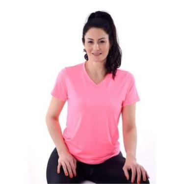 Imagem de CAMISETA BABYLOOK POL GRIFFA BÁSICA GOLA V-Feminino