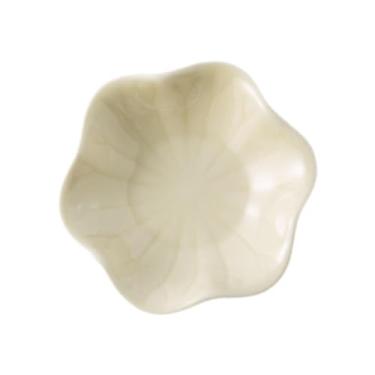 Imagem de YIJU Prato de anel, bandeja para talheres de cozinha, porta-colheres de chá, descanso para colheres, bandeja de cerâmica para bugigangas, tigela para, Amarelo