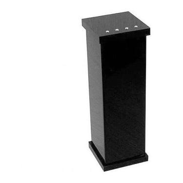 Imagem de Porta Escova e Pasta De Dentes em Acrílico com Strass Preto