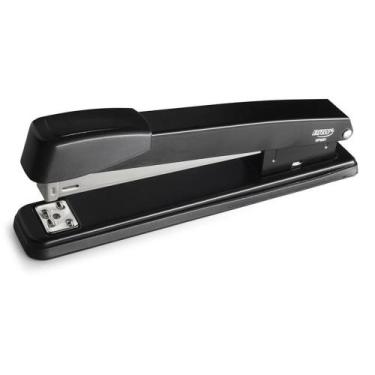 Imagem de Grampeador de Metal para 30 Folhas 26/6 20CM Preto - BRW