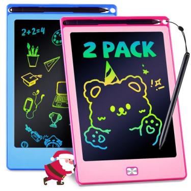Imagem de Tablet de escrita LCD POPERFUN de 8,5 polegadas Doodle Board, pacote c