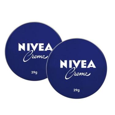 Imagem de Kit 2 Creme Hidratante Nivea Lata 29g