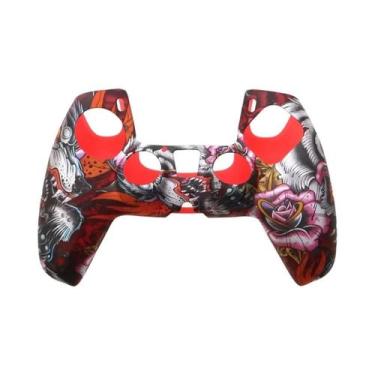 Imagem de Capa Protetora De Silicone Macio Para Controle PS5, Grips De Joystick 