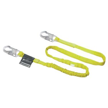 Imagem de Miller by Honeywell 216WLS/6FTYL Cordão de rede de absorção de choque de 1,8 m com 2 ganchos de trava de pressão, amarelo