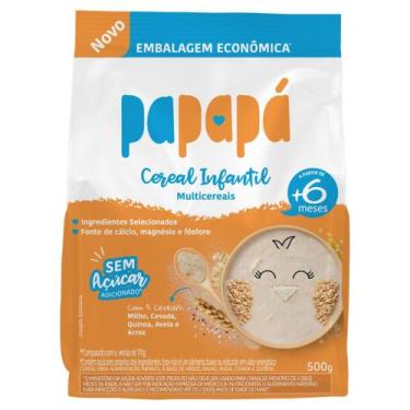 Imagem de Cereal Infantil Papapá Multicereais 500g - PAPAPA