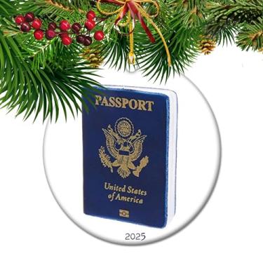 Imagem de Ornamento de viagem, enfeites de passaporte, caderno de passaporte de memória para casais, presente de férias de lua de mel, presentes de viagem para ela, lembrança de viagem de 2025