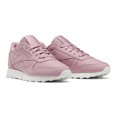 Imagem de Reebok Women's Classic Leather Sneaker (Infused Lilac/Infused Lilac/Chalk, us_Footwear_Size_System, Adult, Women, Numeric, Medium, Numeric_8)