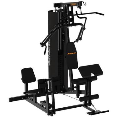 Imagem de Estação de Musculação Multifuncional Athletic 2100M 40 Exercícios Qual