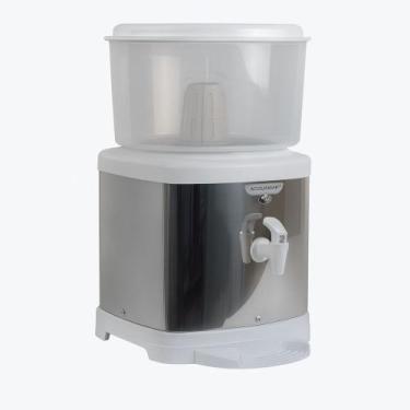 Imagem de Bebedouro de Água com Filtro em Inox com Base De Barro e Suporte armaz