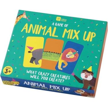 Imagem de Talking Tables Jogo Mix Up Animal Mix Up, Uma, Multicolorido
