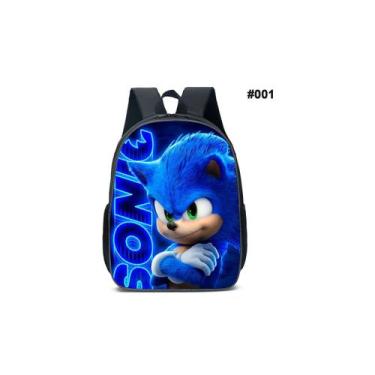Imagem de Mochila Anime Sonic para crianças - Lightbek Official Store