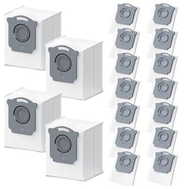 Imagem de Sacos de substituição para aspirador de pó compatíveis com iRobot Roomba i7, i7+, i3, i3+, i1+, i4, i4+, i6, i6+, j7, j7+, i8, i8+, s9, s9+ Plus, i & s & j Series Clean Base Sacos de eliminação
