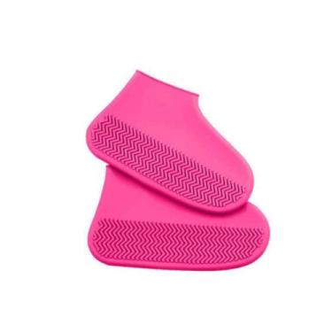 Imagem de Protetor De Sapato Calçado Silicone Impermeável Para Chuva Antiderrapa