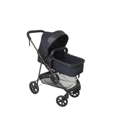 Imagem de Carrinho de Bebê Napoli Preto/Cobre Galzerano