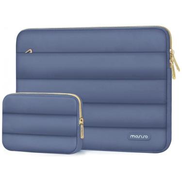 Imagem de MOSISO Estojo Puffy para Laptop 15-16&quot; Cinza Lavanda, Compatível com MacBook Pro 16&quot;, HP, Dell, ASUS, Acer, Lenovo, Bolsa com Estojo