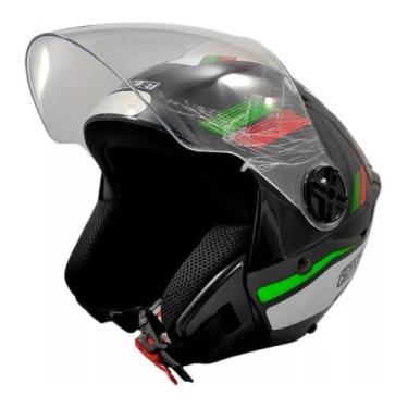 Imagem de EBF Capacete Spark Jet Sting 60/Pto/Bco