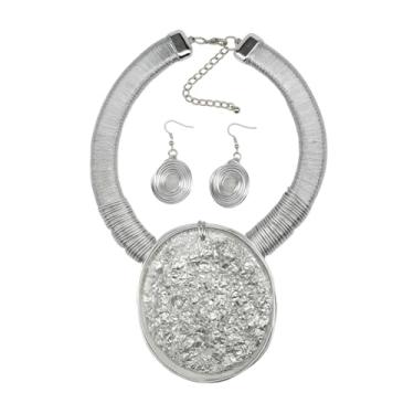 Imagem de Conjunto de brincos com pingente de cristal grande para mulheres, festivais de flores, cor dourada, corrente de metal, joia étnica tribal, middle, Acrílico Resina Cristal, Sem Pedra Preciosa