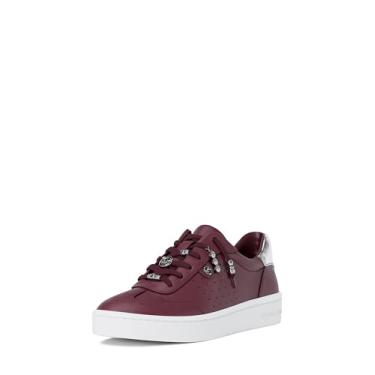 Imagem de Michael Kors Tênis feminino Scotty com cadarço, Oxblood, 34