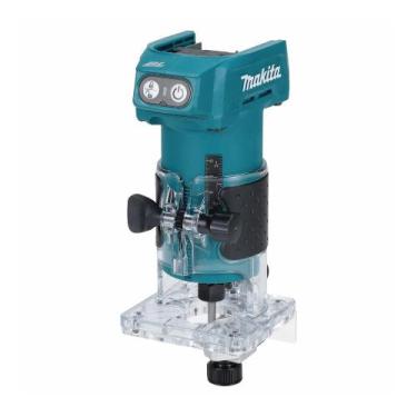 Imagem de Maki tupia eletronica 6mm e 1/4" a bateria 18v drt52z - Makita