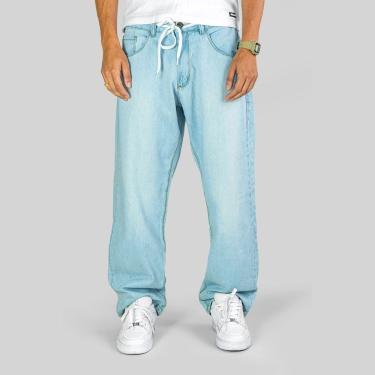Imagem de Calça Alive Jeans Semi Baggy Glass | Azul