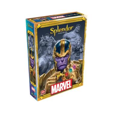 Imagem de Galápagos, Splendor Marvel, Jogo de Tabuleiro para Família, 2 a 4 jogadores, 30 minutos por partida