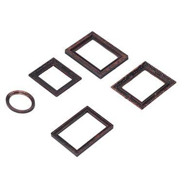 Imagem de Zerodis Conjunto de Porta-retratos Em Miniatura Produtos de Maternidade para Bebês Brinquedos Infantis Bonecas e Brinquedos de Pelúcia Bonecas e Molduras para Fotos de Pelúcia 5 Peças Molduras para