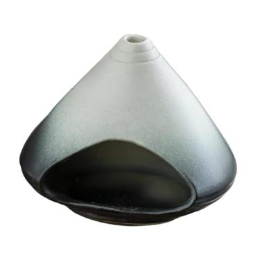 Imagem de WeiLaiKeQi Porta-incenso de cerâmica, acessório decorativo para armário ou quarto, Gradiente Preto