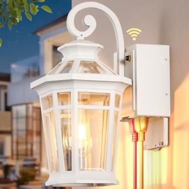 Imagem de OPAXIS Luminária de parede externa P8105-GF-WH-P1