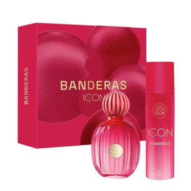 Imagem de Kit Banderas The Icon Feminino Edp 100ml + Deo 150ml - ANTONIO BANDERA