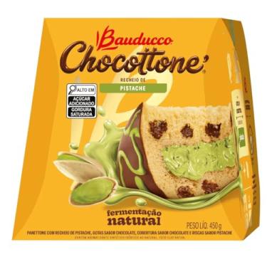 Imagem de KIT 3 Chocottone B@_uducco 450g Sabores Edição Limitada (Pistache)