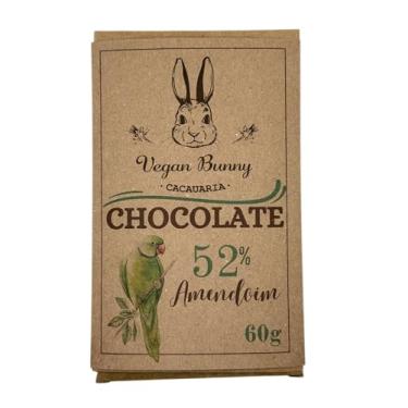 Imagem de Chocolate 52% cacau com amendoim 60g - Vegano Bean to bar