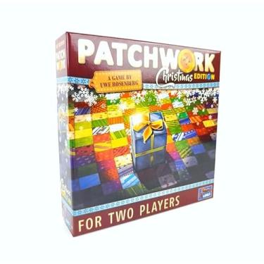 Imagem de New Patchwork Christmas Board Game for Two Players Funny Party Games Paper Cards English Version Patch Wars Strategy Board Games