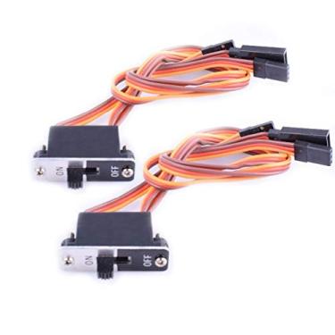 Imagem de FLASH HOBBY 2pcs JR Heavy Duty RC Aluminum Switch Connectors Accessory for Receiver RC Accessories