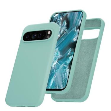 Imagem de Capa de silicone líquido fashion para Google Pixel 9 10 Pro XL 8A 7A 6A 5A, capa de TPU macia com toque de pele para Google 9A 6 7 8 9 Pro 8Pro, DanQin, para Google 5