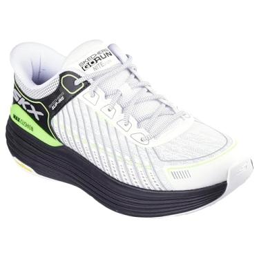 Imagem de Skechers Tênis masculino Hands Free Slip-ins: Max Cushion Suspension-Nitevizn, Branco/preto, 44