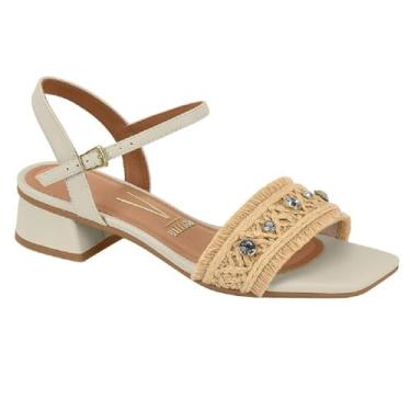 Imagem de Sandalia Vizzano Casual Ref 6454.139.30191 Branco Off/bege 34