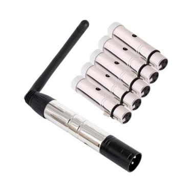 Imagem de Controlador DMX512 Sem Fio ISM Transmissor Receptor XLR Para Festa Dis