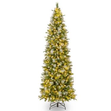 Imagem de Lápis pré-iluminado Goplus para árvores de Natal de 2,7 m com 1228 pon